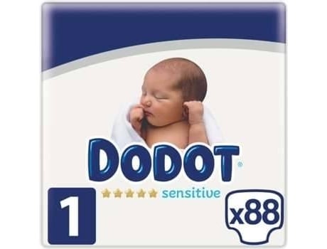 FRALDAS DODOT SENSITIVE T1 88