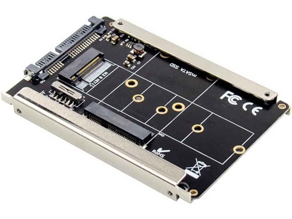 Adaptador Ssd Para Transferir Datos Desde Unidades M.2 Ngff O Msata A Discos Duros Sata 3.0.