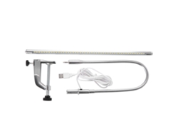 Lámpara De Mesa Led Usb Ajustable Con Clip Para Manicura, Lectura, Tatuajes, Luz Portátil.