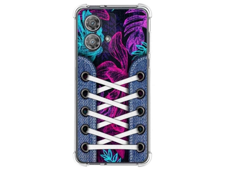 Funda Neo Diseño Zapatillas para Motorola Edge 40 Neo 5G TUMUNDOSMARTPHONE Silicona Multicolor