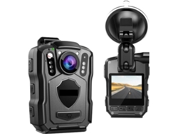 Cámara Corporal Policial M5, Grabadora Gps 1440p, 128 Gb, Visión Nocturna.