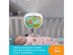 FISHER-PRICE Proyector Animalitos Juguete Y Luz de Cuna para Bebé Recién Nacido Mattel Fxc59