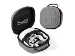 Estuche rígido para Meta Quest 3S/Quest 3, bolsa de viaje y almacenamiento compatible con auriculares VR, controladores táctiles y accesorios.