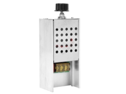Regulador de voltaje CA SCR de 6000 W y 220 V con carcasa para control de velocidad e iluminación