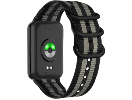 Pulseira de Nylon para Xiaomi Mi Band 8 Pro NegroGris