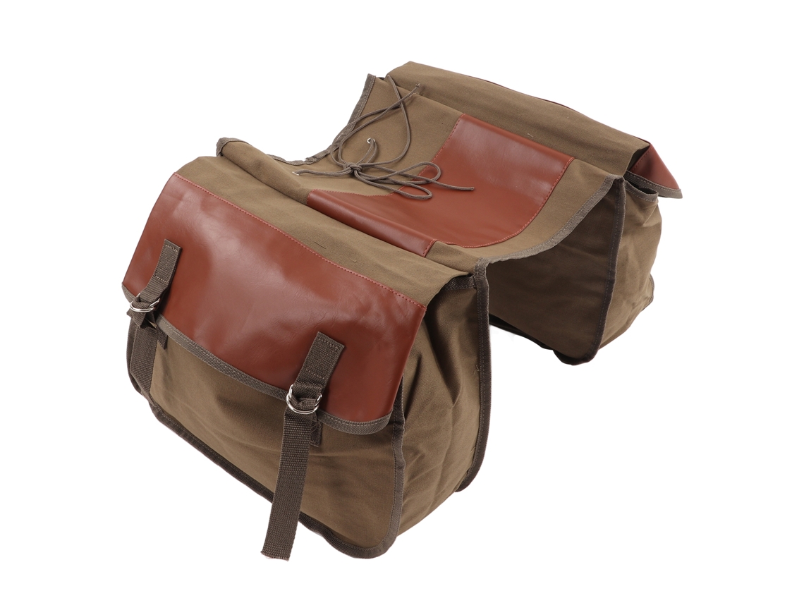 Bolsa Trasera De Gran Capacidad Para Bicicleta De Montaña, Bolsa De Sillín De Ciclismo Color Caqui