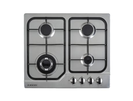 Placa de Gas JOCEL JP4GI008923 (Gas Natural - 59 cm - Inox)