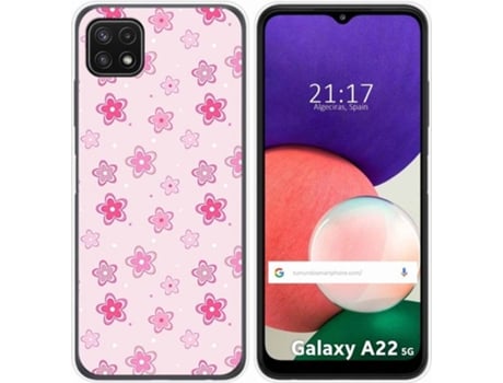 Carcasa Samsung Galaxy A22 5G TUMUNDOSMARTPHONE Flores Multicolor