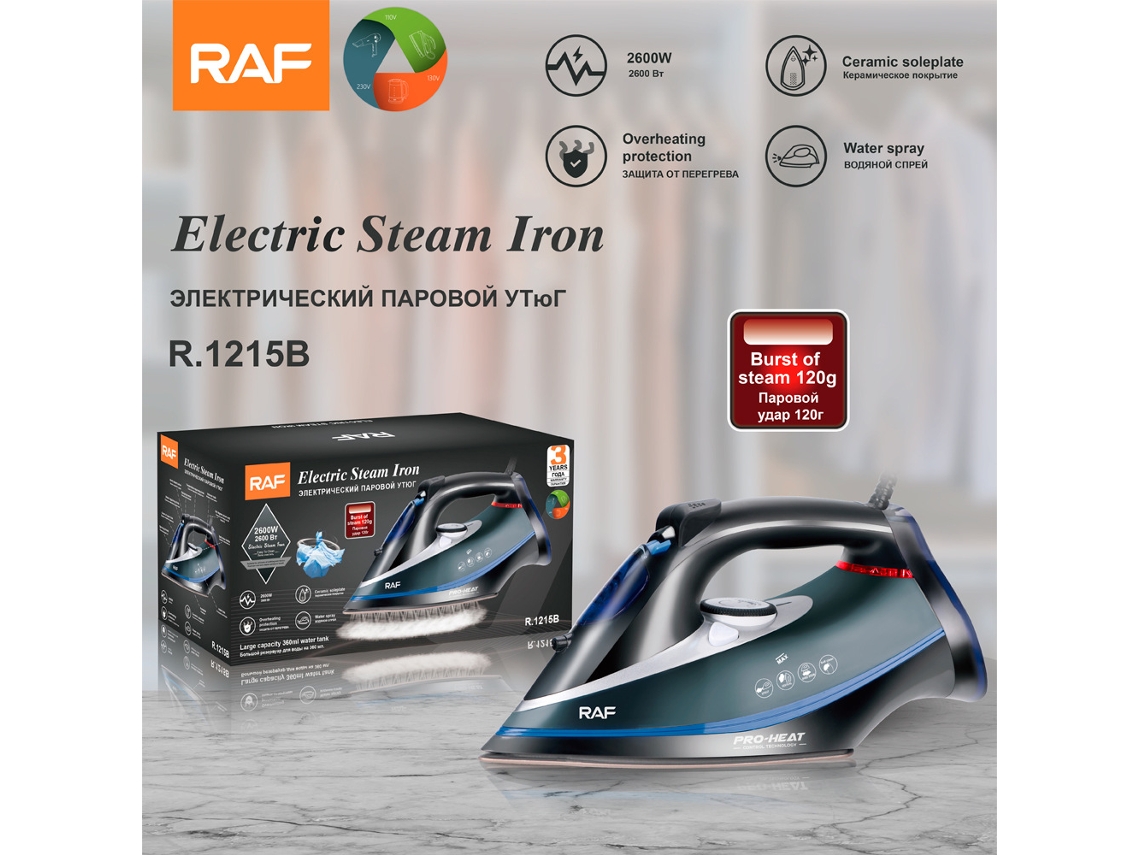 Plancha eléctrica con suela de cerámica, estándar europeo, ideal para hoteles, plancha superventas, portátil para uso doméstico.