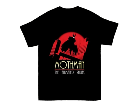 Camiseta ROCKINSTONE Mothman Animated Series Algodón para Hombre (S)