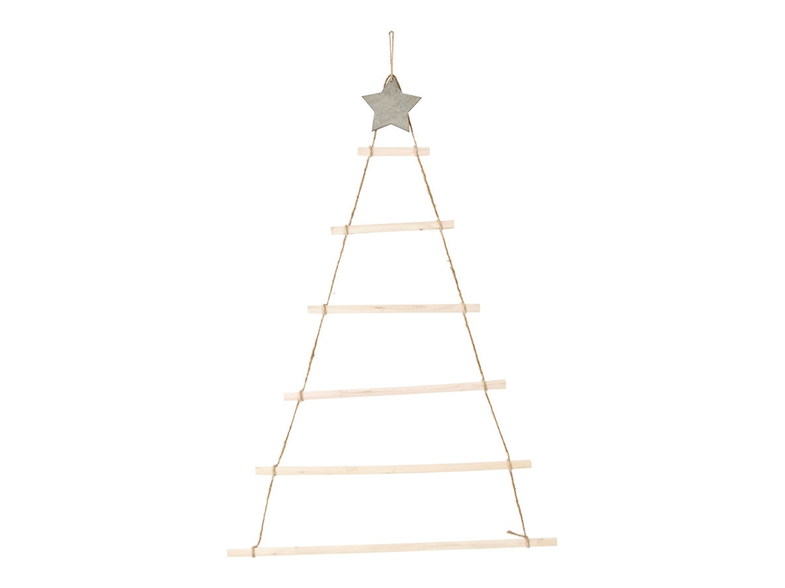 Adornos de madera - Adornos de estrellas de cuerda RNEMITERY