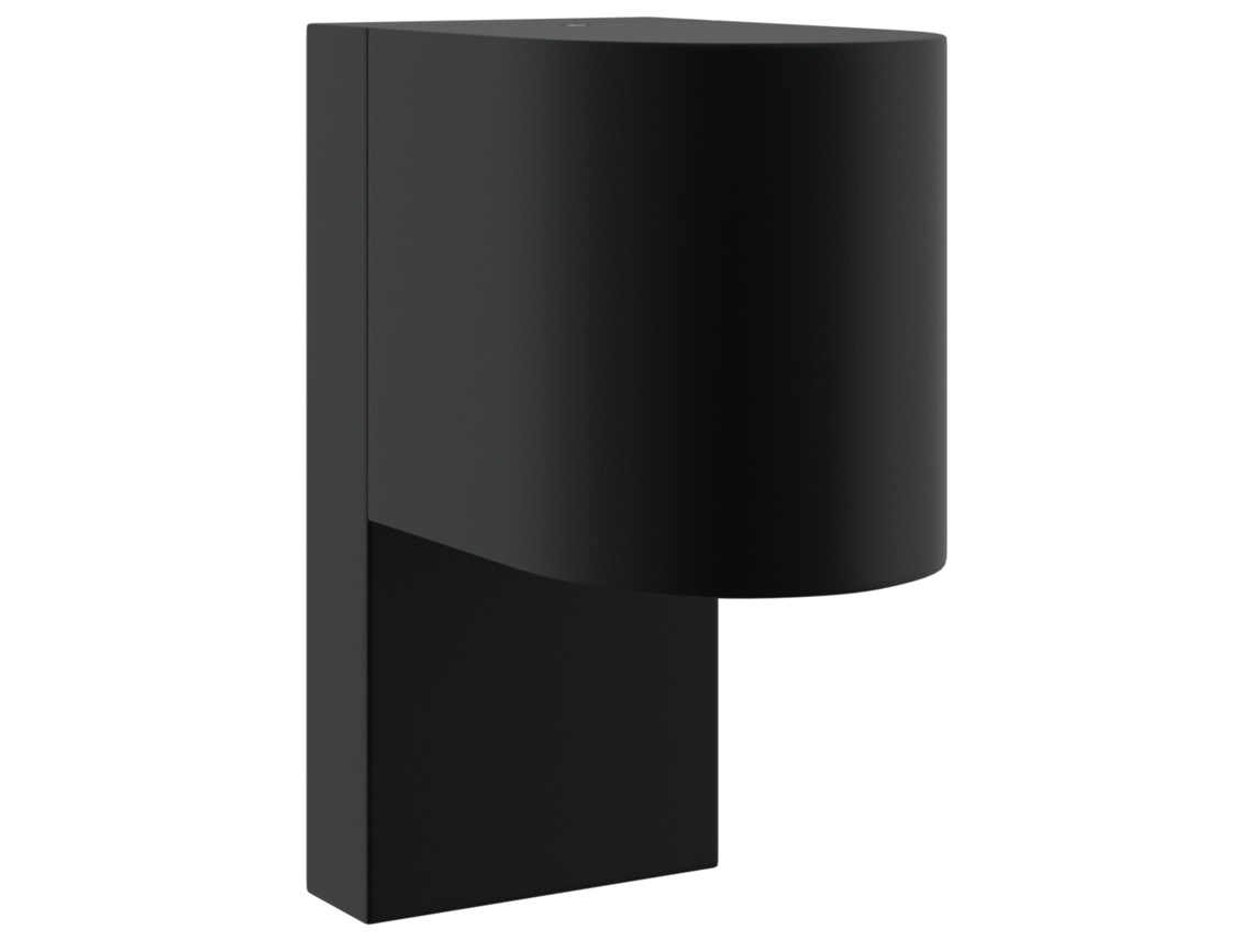 Lámparas De Pared Exteriores Negro Acero Inoxidable Ip44 Vidaxl Negro Metal