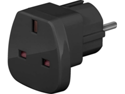 Adaptador de Viaje GOOBAY 94271 UK Negro