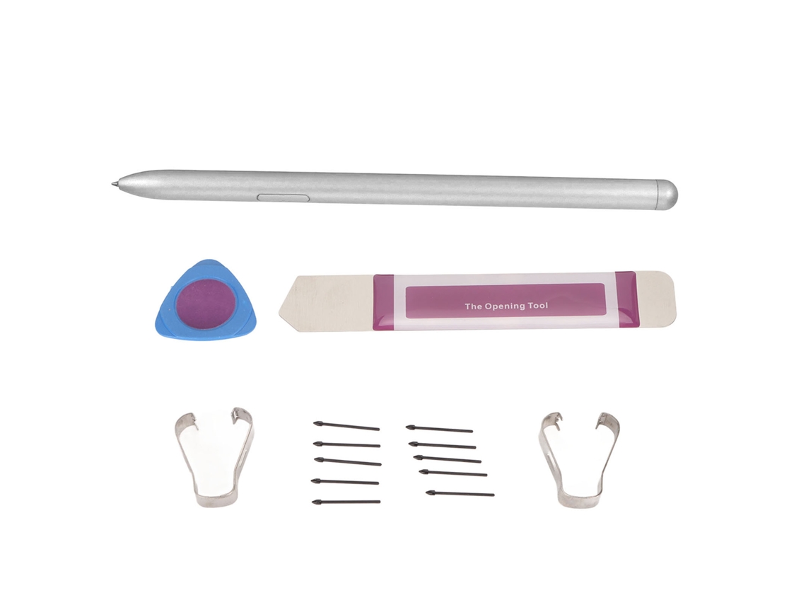 Caneta Estilete Para Tab S7 Sm T870 T875 S7 Plus Sm T970 T976 4096níveis Sensibilidade Prata