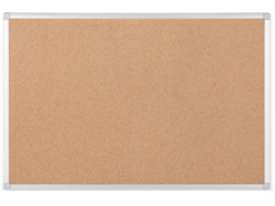 Tablero de Corcho BI-OFFICE Earth (120 x 90 cm - Material: Aluminio - Magnético: No)