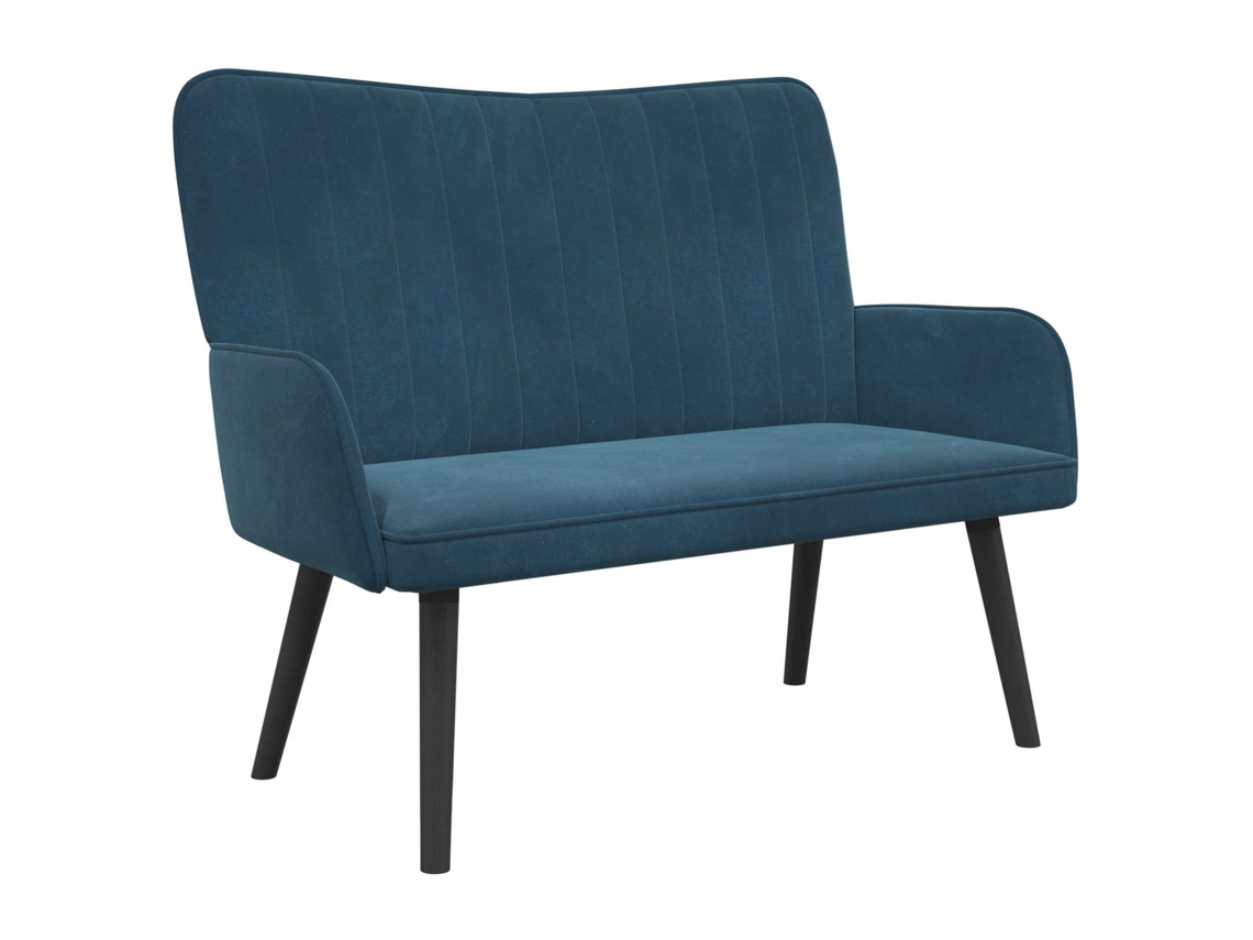 Maison Exclusive - Sofá De 2 Plazas Azul 115 X 61 X 87 Cm Pwned_by_lord666_ywh