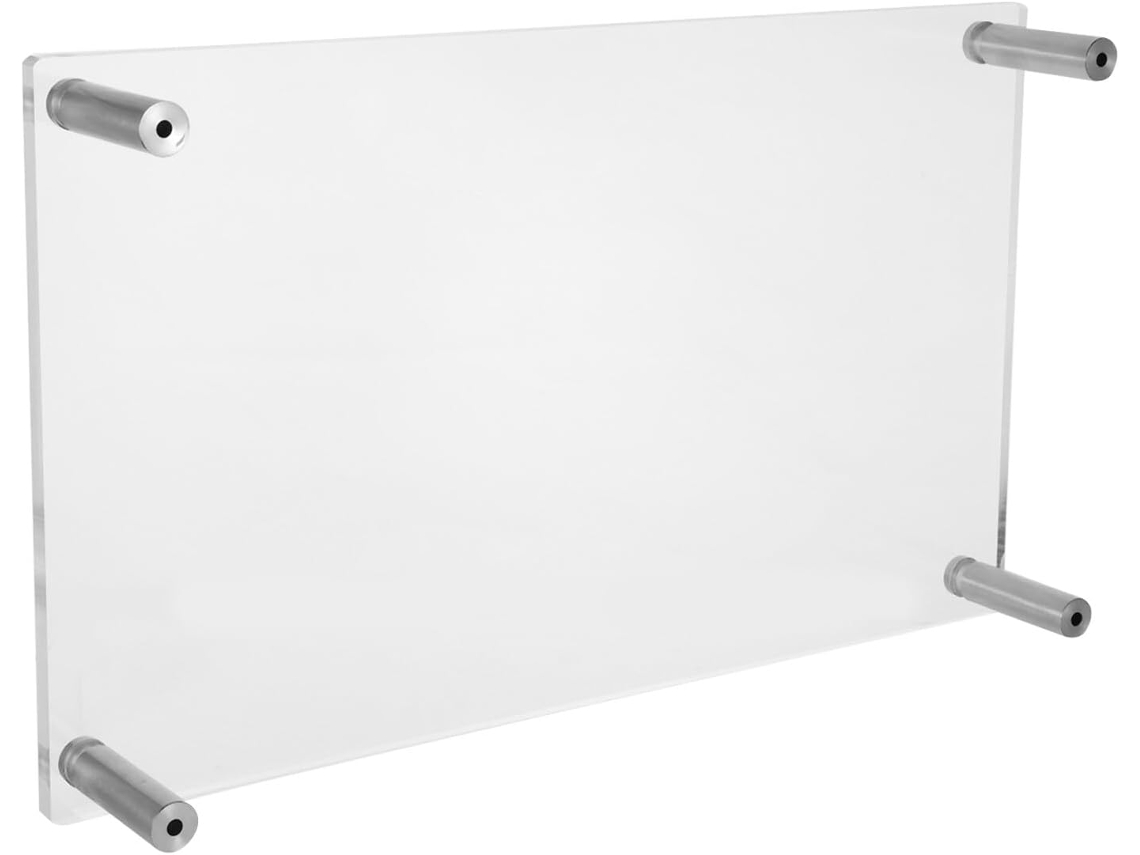 Soporte Elevado Para Monitor De 40x24 Cm En Acrílico Transparente – Elevador Ergonómico