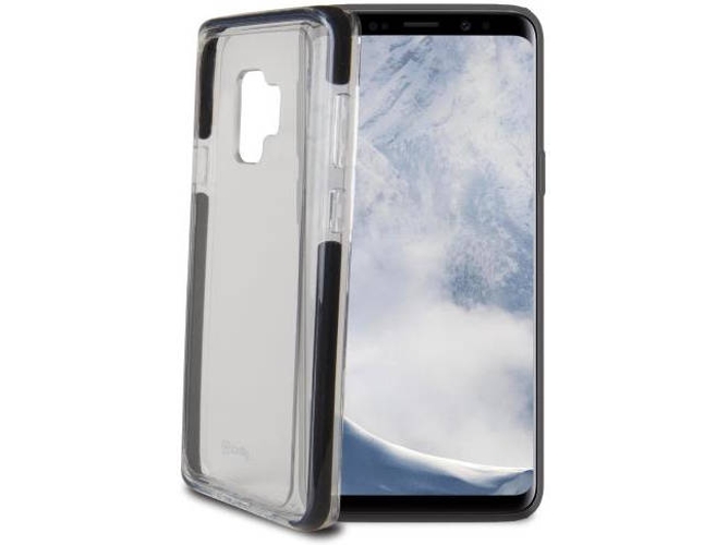 Carcasa Samsung Galaxy S9 CELLY Hexagon Negro