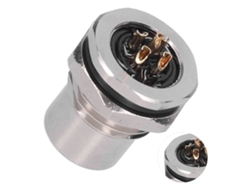 2026as-conector De Metal Com 5 Pinos Painel Ip67 Socket Impermeável Plug Com Fio M12fs5