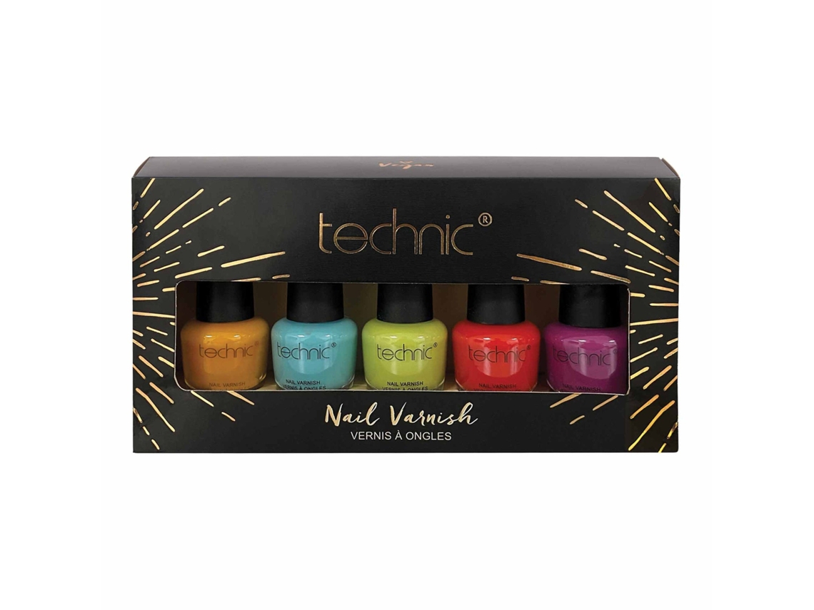 Set técnico de esmaltes de uñas Brights