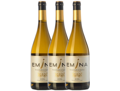 Vino EMINA Emina Fermentado En Barrica Verdejo Rueda Crianza (0.75 L - 3 unidades)