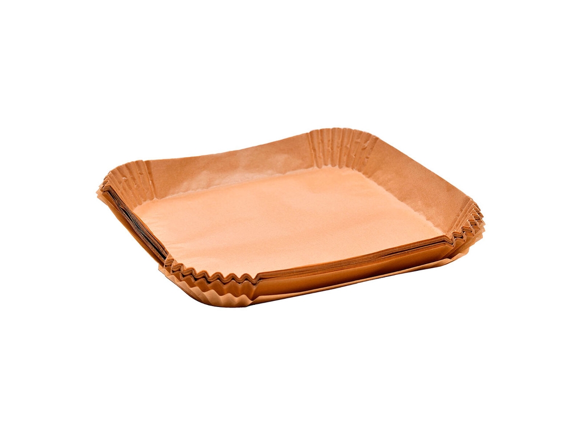 Rollos de papel para freidora de aire Masterpro Foodies MP 26x26x4,5 cm Bandeja 50 unidades VETONEK