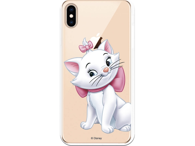 Carcasa iPhone XS Max DISNEY Aristogatos Marie Gris