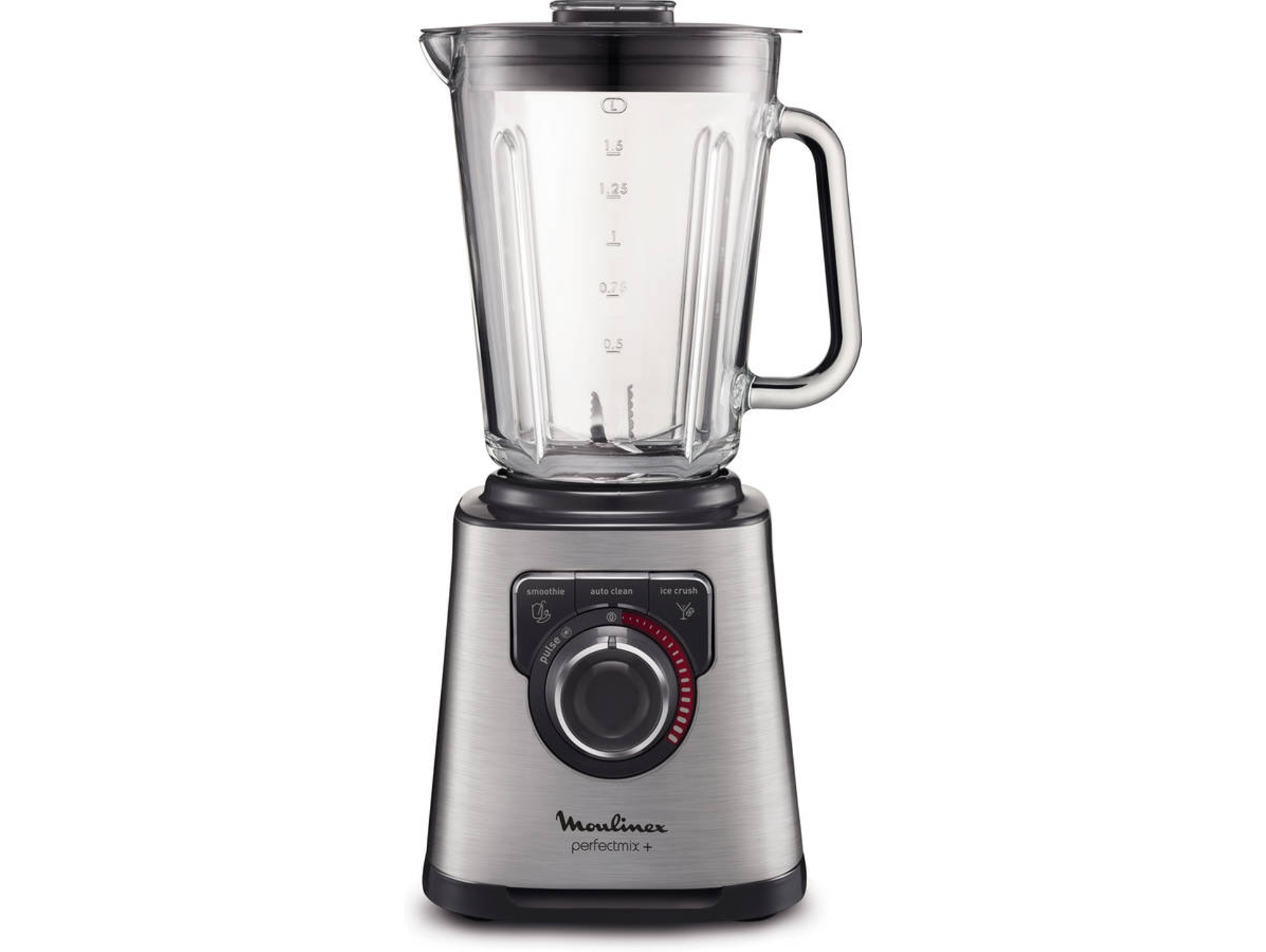Batidora de Vaso MOULINEX LM811D Perfect Mix (1200 W - 2 L - Inox)