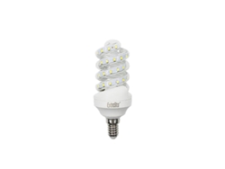 Bombilla LED en espiral, luz blanca fría, E14, 8 W