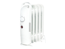 Radiador eléctrico Mercalor Aceite de 5 elementos, 500 W, con ala | Oferta exclusiva de Mercatools