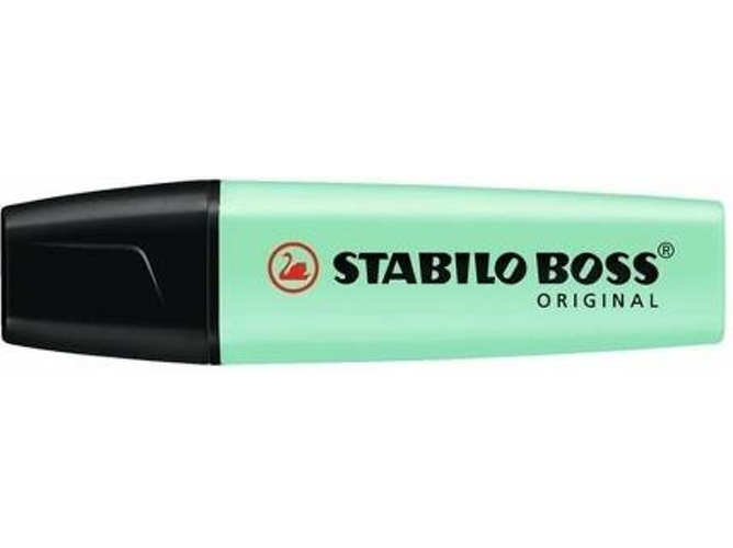 Marcador Fluorescente STABILO Boss Original Verde Menta