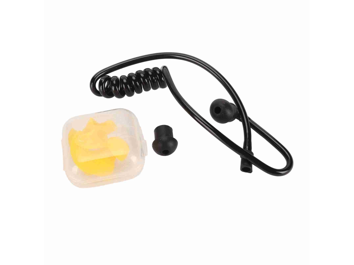 Tubo acústico ergonómico con auriculares para radio Motorola