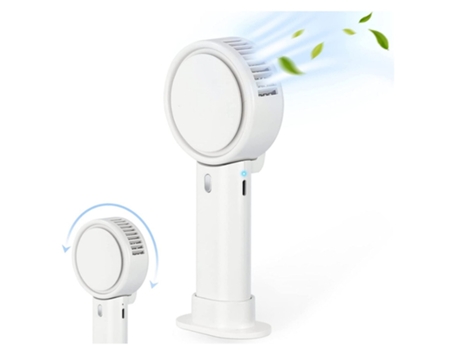 Mini ventilador portátil, ventilador USB, ventilador sin hojas, carga USB con baterías recargables de 2000 Mah, 3 velocidades, Mini ventilador de m...