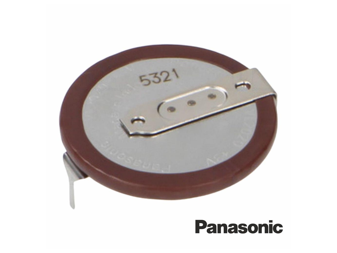 Batería de botón de litio Panasonic VL2020 de 3 V y 20 mAh