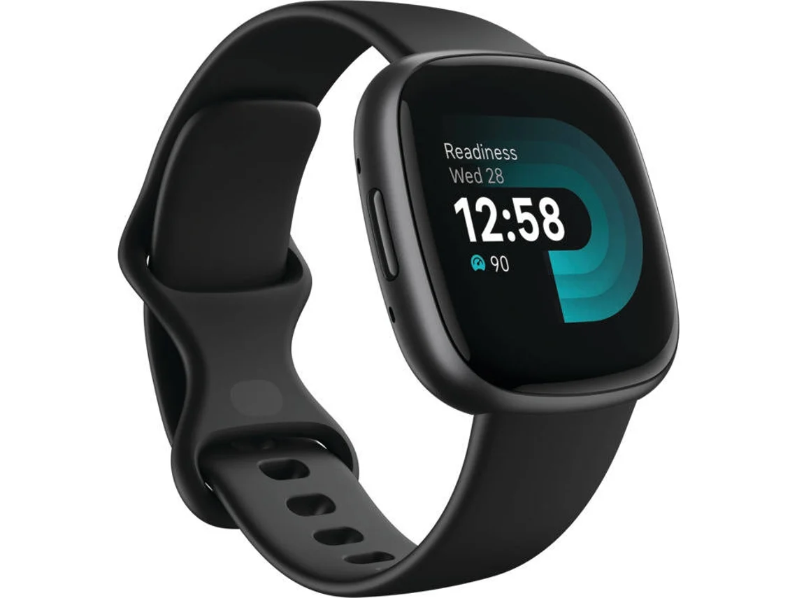 Reloj Deportivo FITBIT Versa 4 (Bluetooth - 6 días de autonomía - Negro)