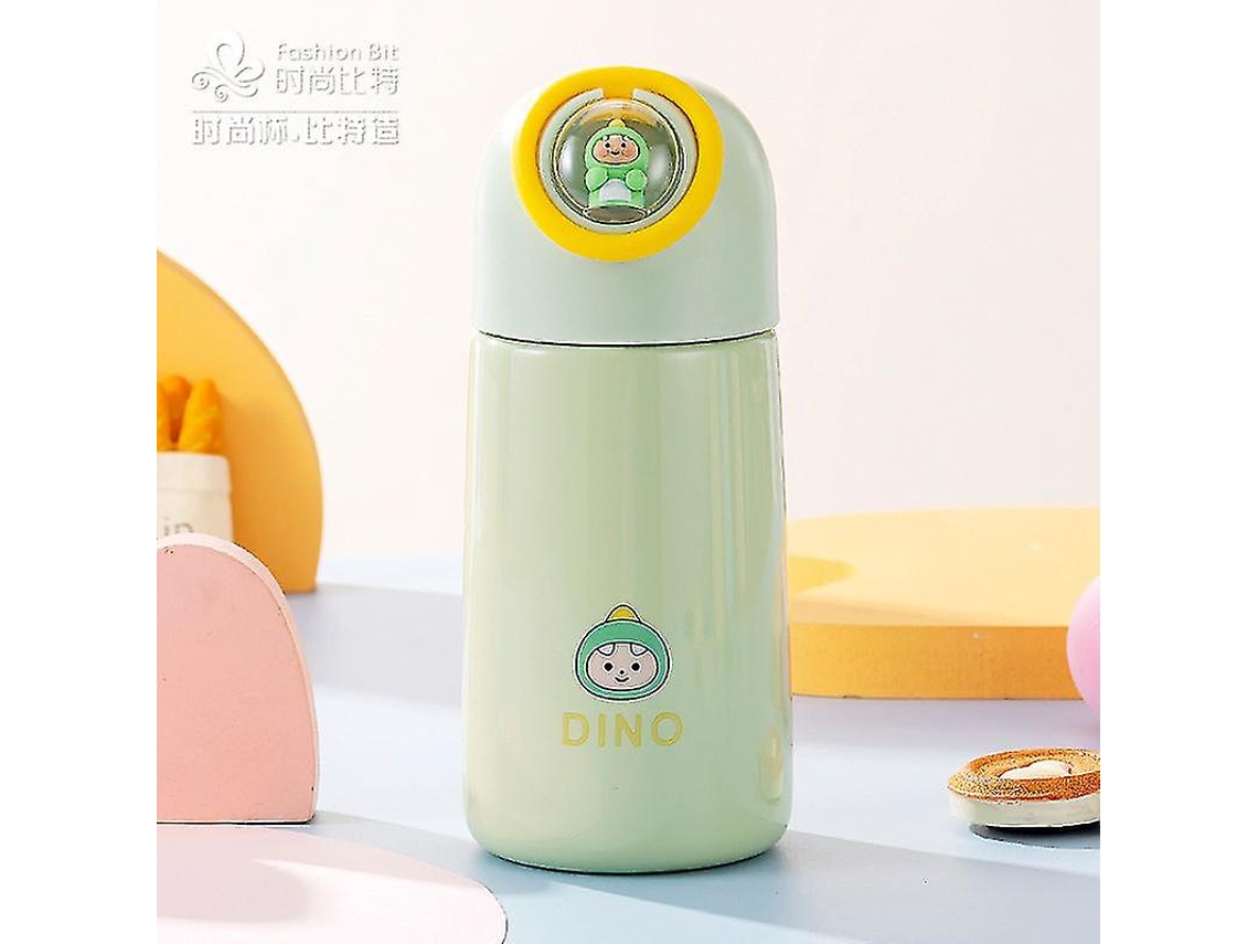 Botella térmica de acero inoxidable 304 de 320 ml, compacta y portátil para estudiantes de Ly Ebike