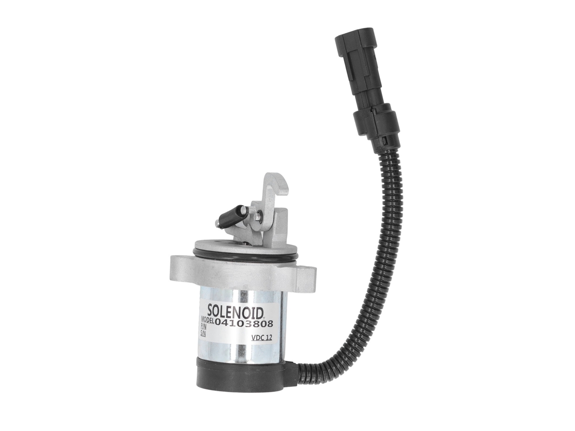 Válvula Solenoide De Apagado De Combustible Para Generador 12v Dc 04103808 04103812