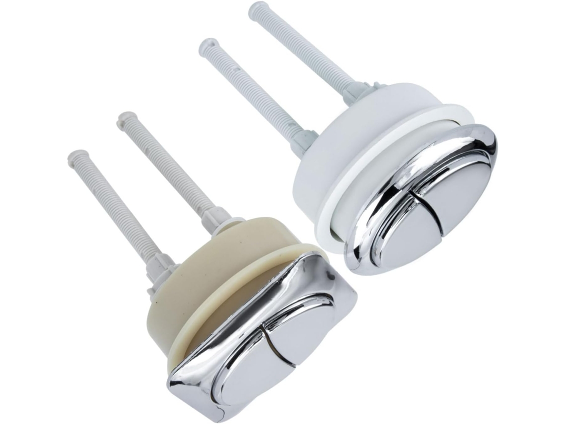Botón Pulsador De Descarga De Inodoro De Acero Inoxidable De 4 Piezas Para Tanque De Inodoro