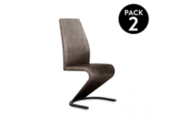 Pack 2 sillas de comedor Rin Marengo 45 x 100 x 64cm cm