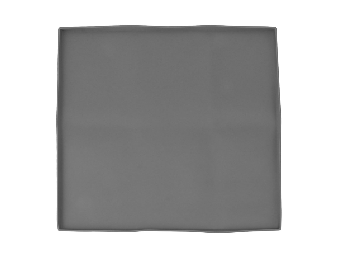 Alfombrilla De Silicona Duradera Para Parrilla Que Protege Contra Roedores, Suciedad Y Óxido, 43 Cm (17 Pulgadas), Color Gris.