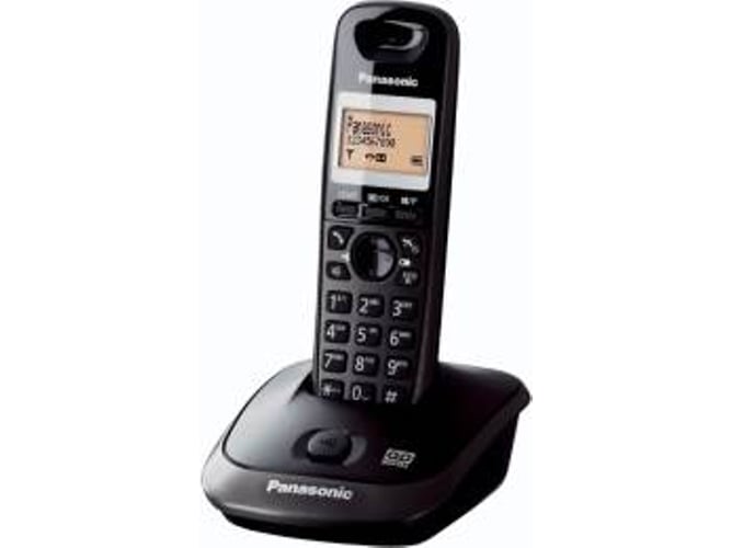 Teléfono Fijo PANASONIC KX-TG2521 Negro