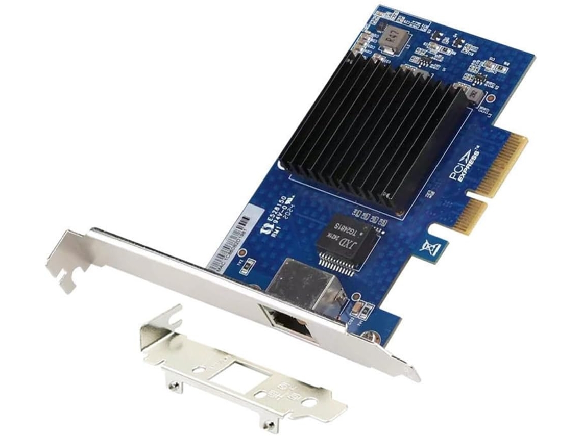 Tarjeta De Red Aqc107 Pcie 3.0 4x 10g Para Servidor Nic Compatible Con X8 X16 Linux Win10 11