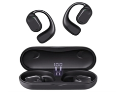 Auriculares Abertos Sem Display Digital Carregamento Yizhood Bluetooth Negro