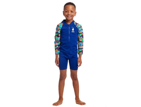 Macacão Uv Manga Longa Go Azul 5 Yearsfunky Trunks