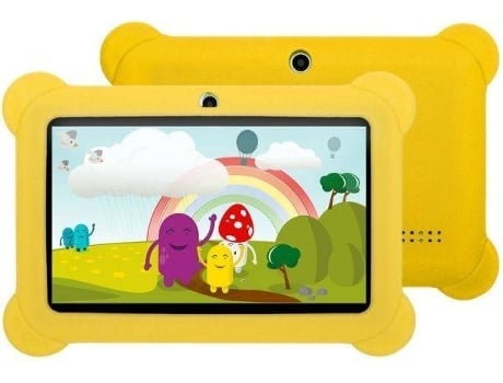 Tablet Infantil Q88 (7'' - 8 GB - 1 GB RAM - Wi-Fi - Amarillo)