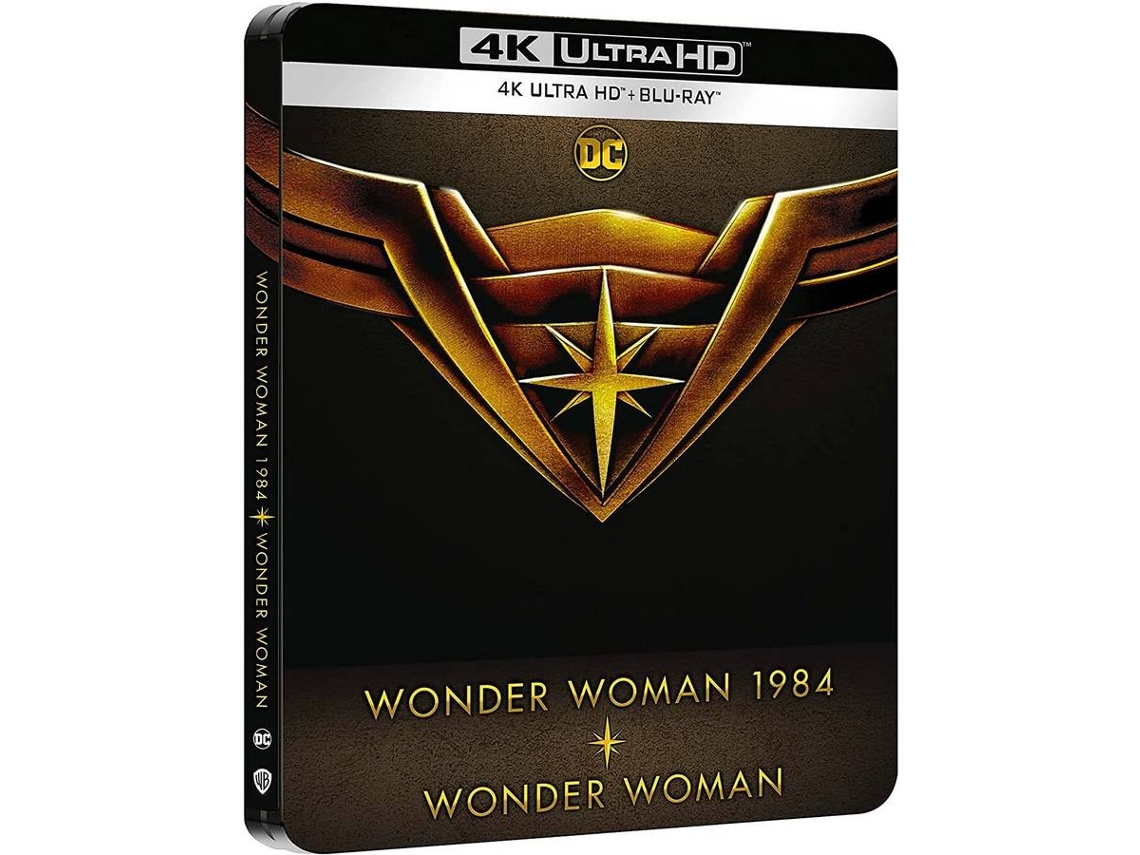 Película Wonder Woman (2017) + Wonder Woman 1984 (2020) (Steelbook) (4K Ultra HD) WARNER BROS. GAMES