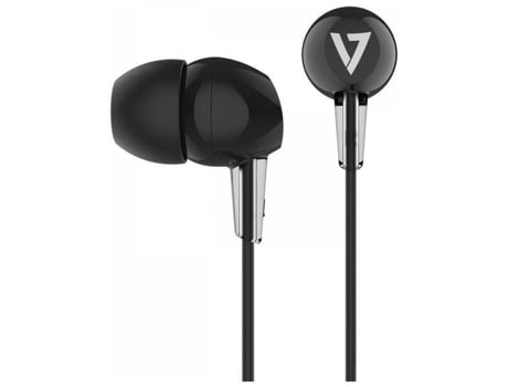 Auriculares estéreo internos de 3,5 mm con cable de 1,2 m V7