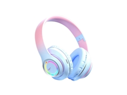 Auriculares Bluetooth con luz de color degradado, populares auriculares inalámbricos para juegos Ly Ebike