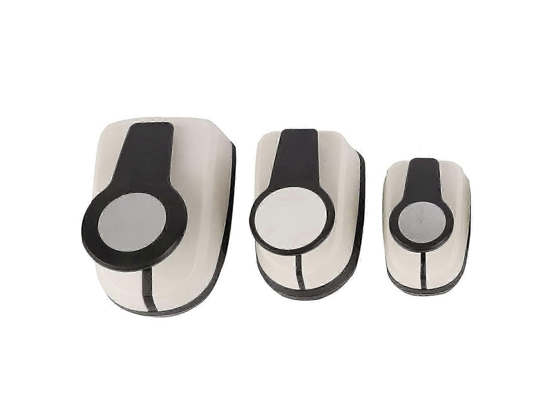 3 perforadoras de papel de 9/16/25 mm con formas para manualidades Worten