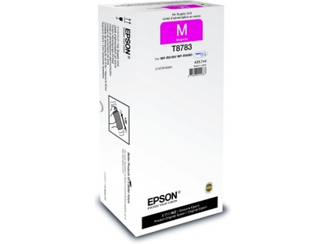 Cartucho de tinta Original EPSON Magenta XXL T8783 C13T878340 WorkForce Pro WF-R5xxx series